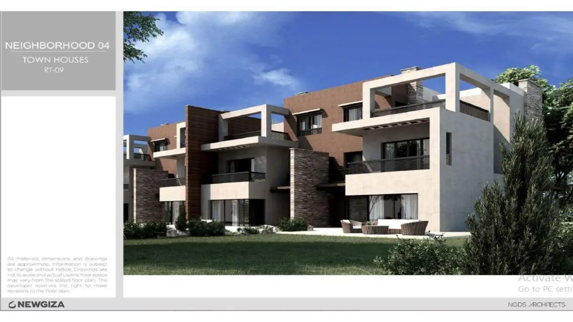 For sale: Middle Townhouse in Westridge, New Giza
