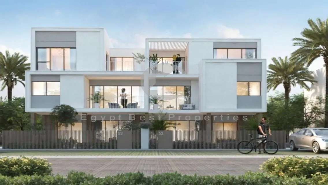 At New Cairo Town House 5% DP Over 12 Years