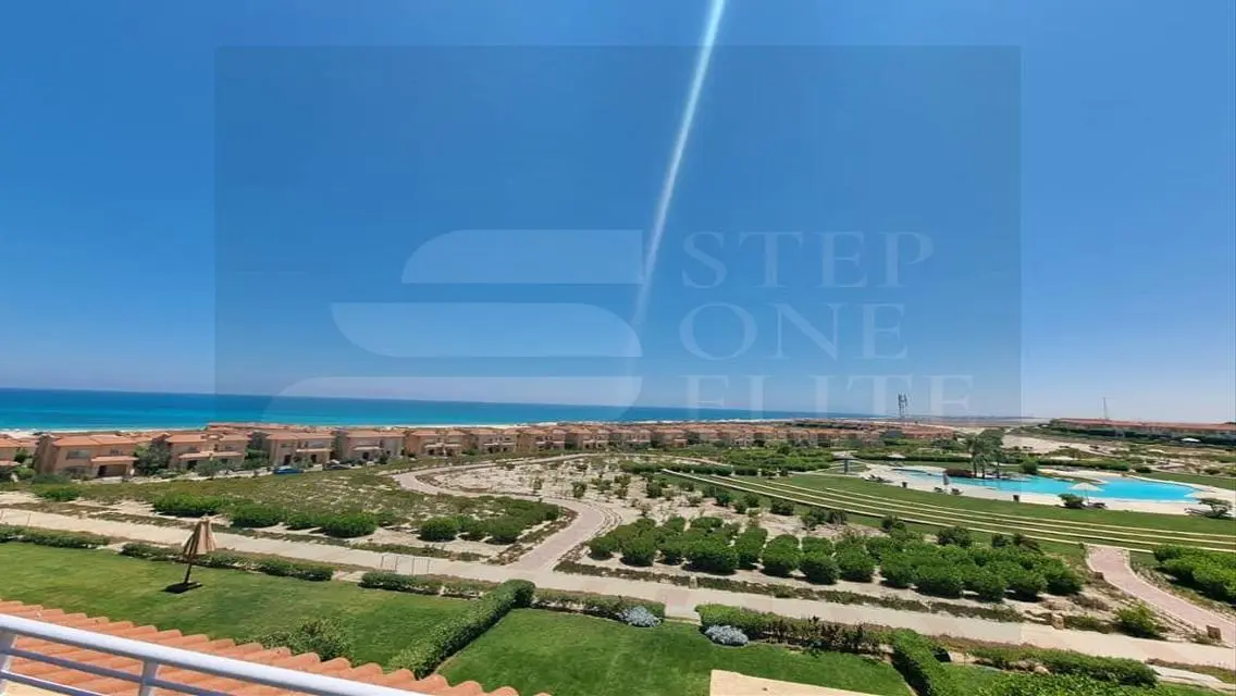 شاليه للبيع متشطب بفيو عالبحر في تلال السخنه
