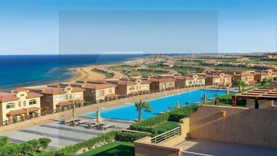 شاليه للبيع متشطب بفيو عالبحر في تلال السخنه