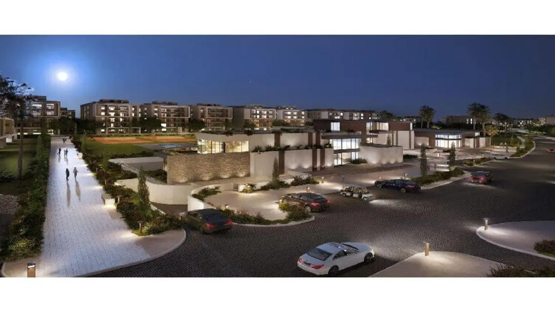 Apartment for rent in Al Marasem, semi-furnished,