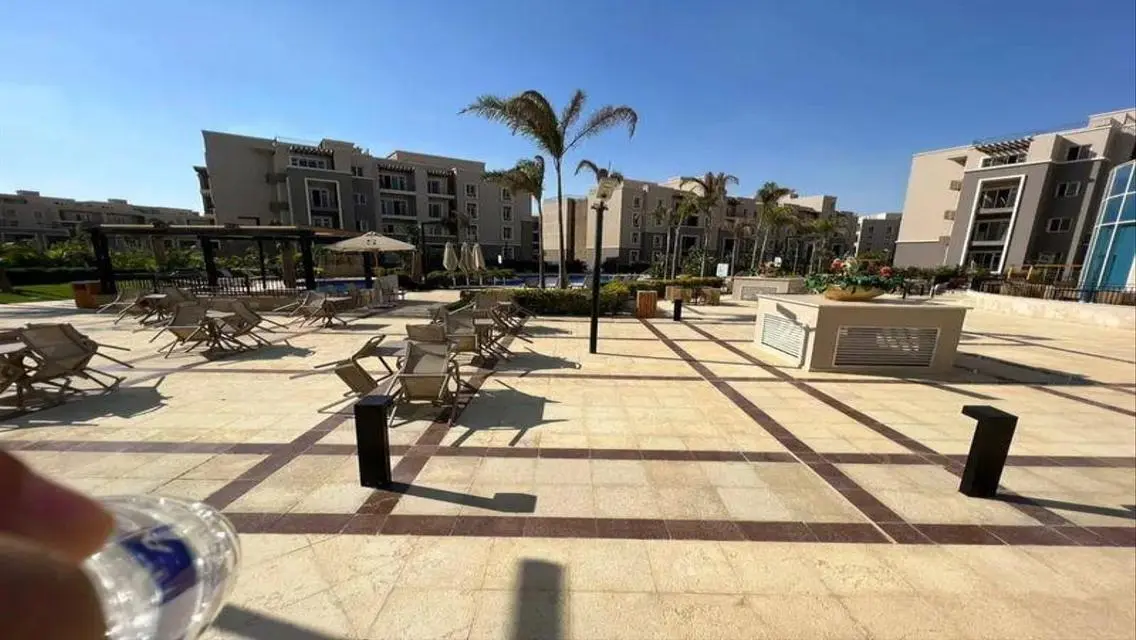 للسكن الفورى شقة بفيو لاند سكيب فى أكتوبر بلازا