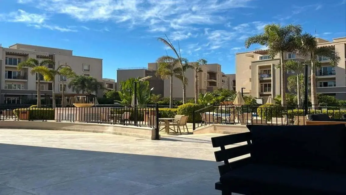 للسكن الفورى شقة بفيو لاند سكيب فى أكتوبر بلازا