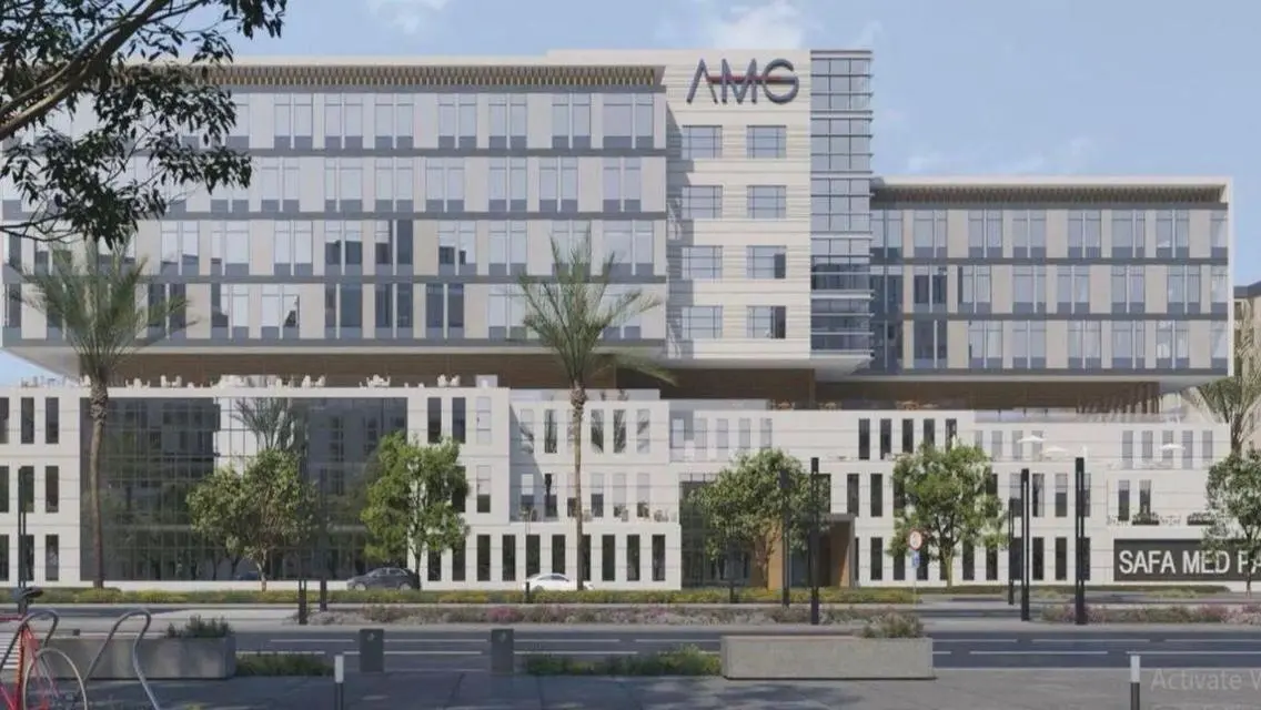 Office finished with air conditioners in Arkan