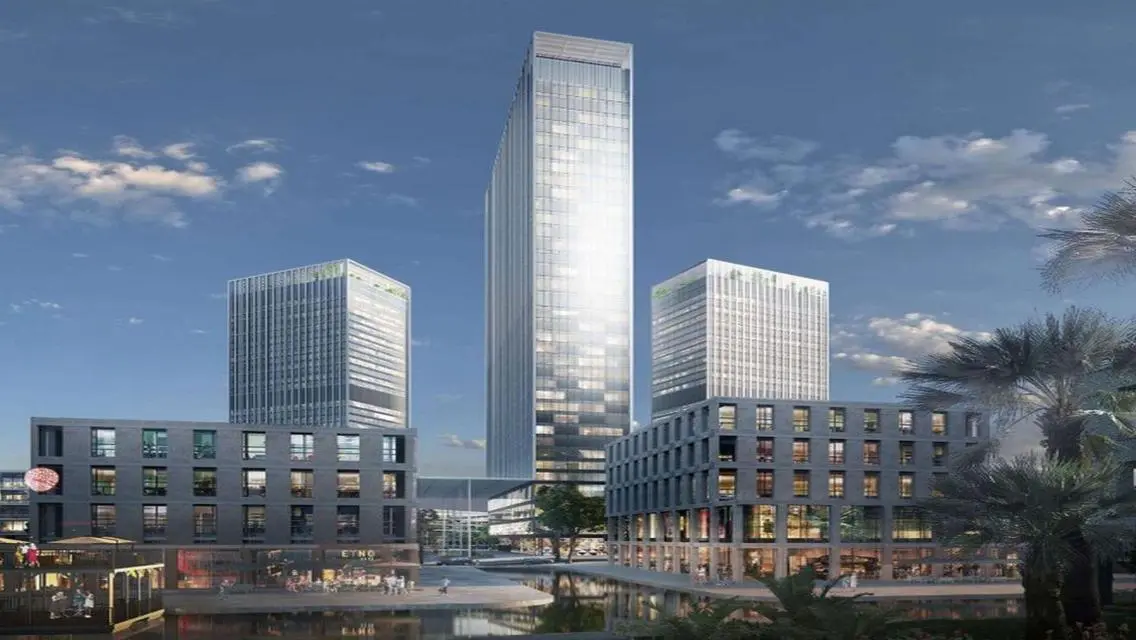 Office finished with air conditioners in Arkan