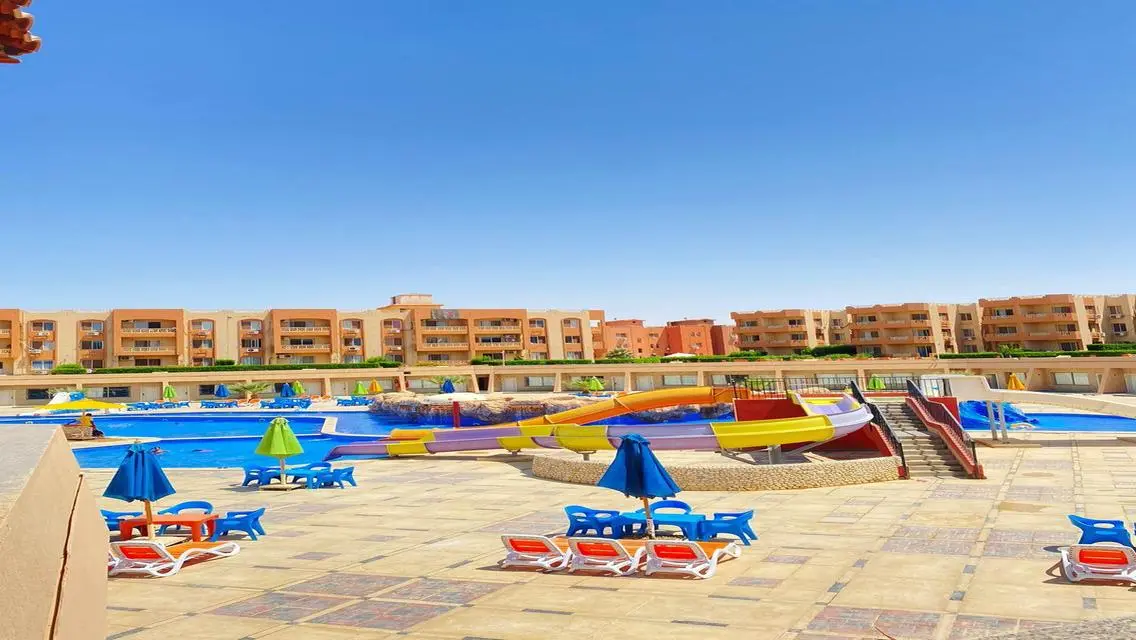 nozha beach with brivate roof