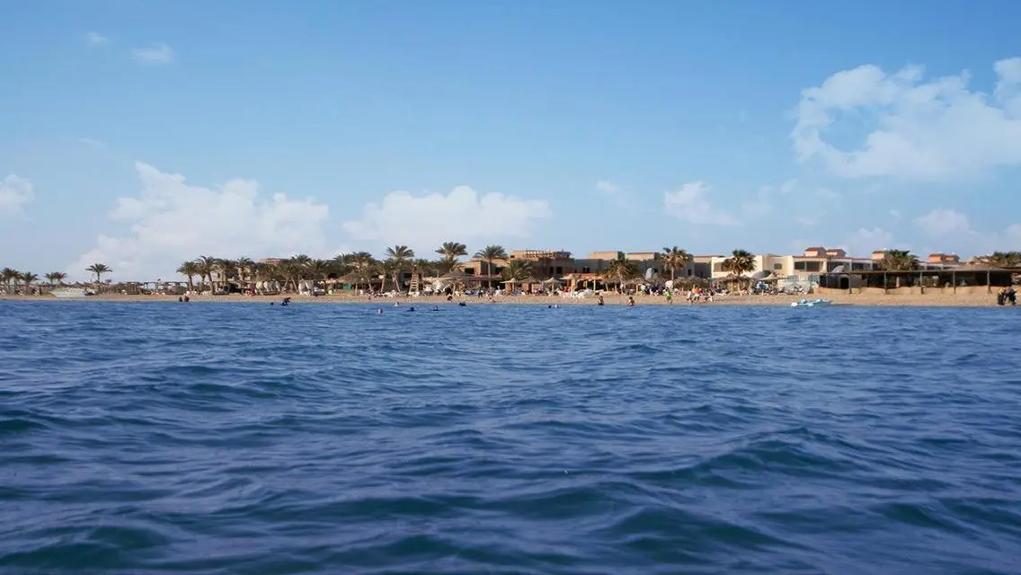 nozha beach with brivate roof