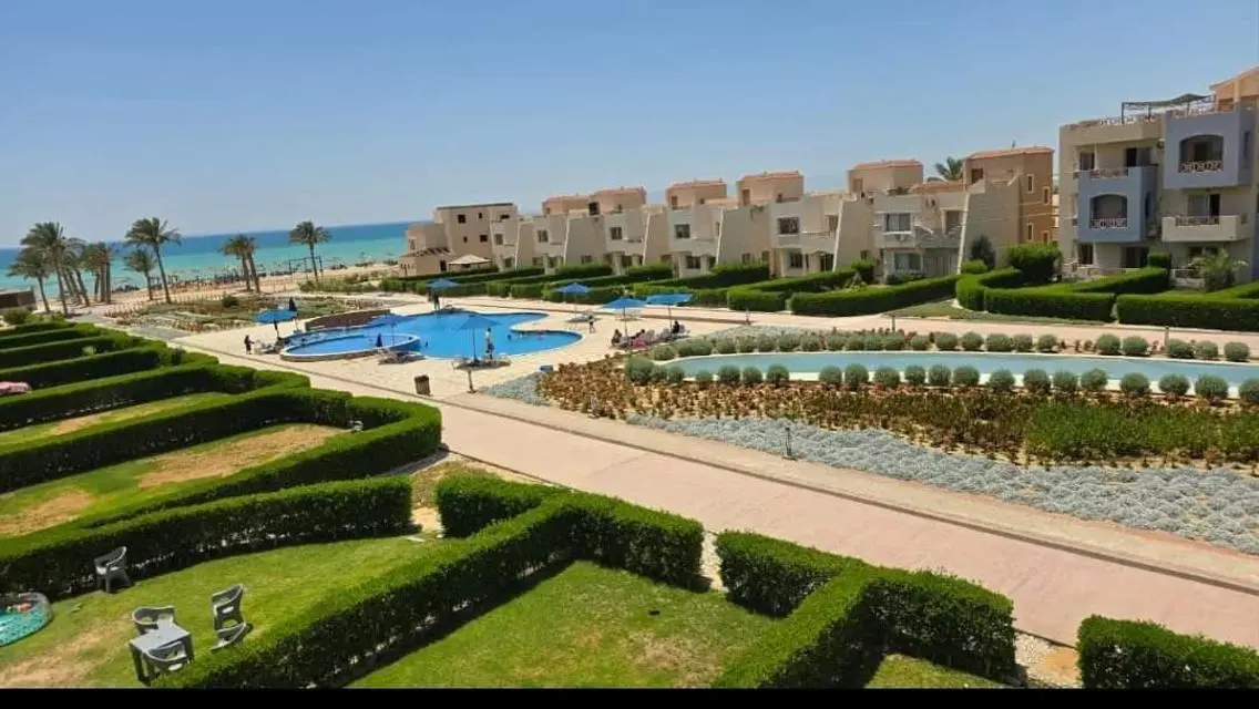 nozha beach with brivate roof