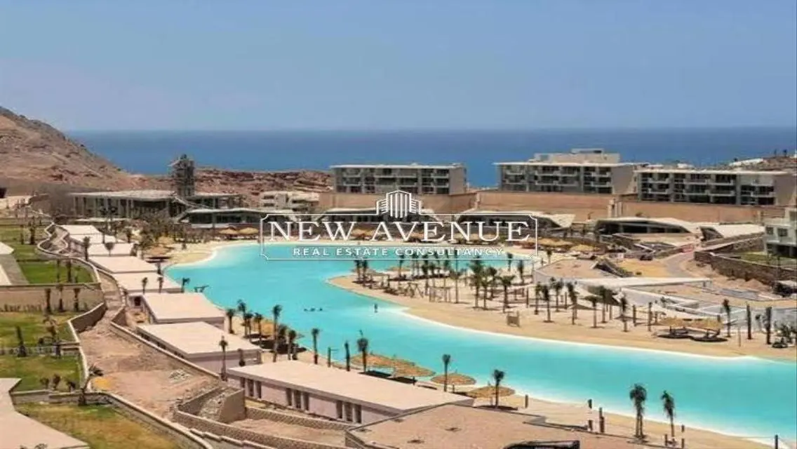 شاليه فيوعلى البحر مفروش بالكامل بجميع الأجهزة