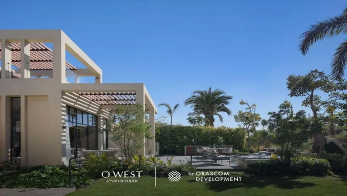 Twin house in O West next to media production city