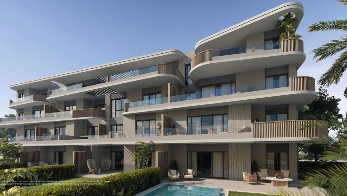 Own an apartment with a garden in Swan Lake