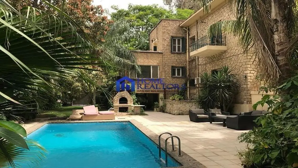 High Ceiling Villa For Rent At Maadi Sarayat