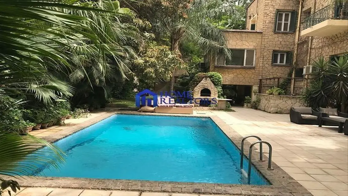 High Ceiling Villa For Rent At Maadi Sarayat