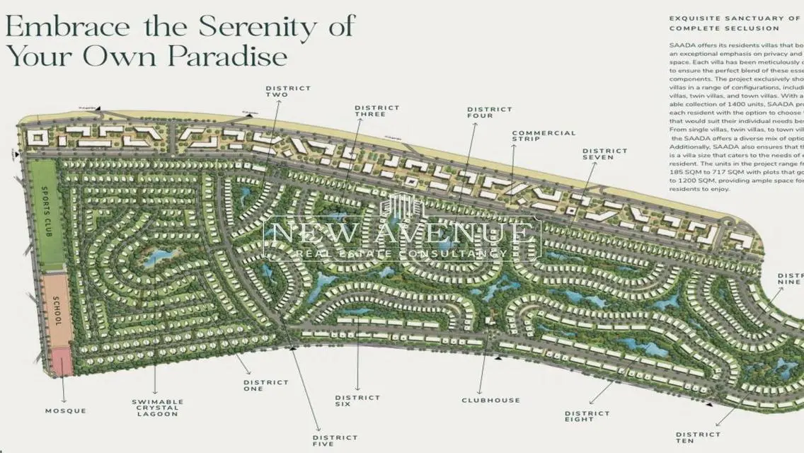 Standalone At Saada With a down payment Delivery 2026