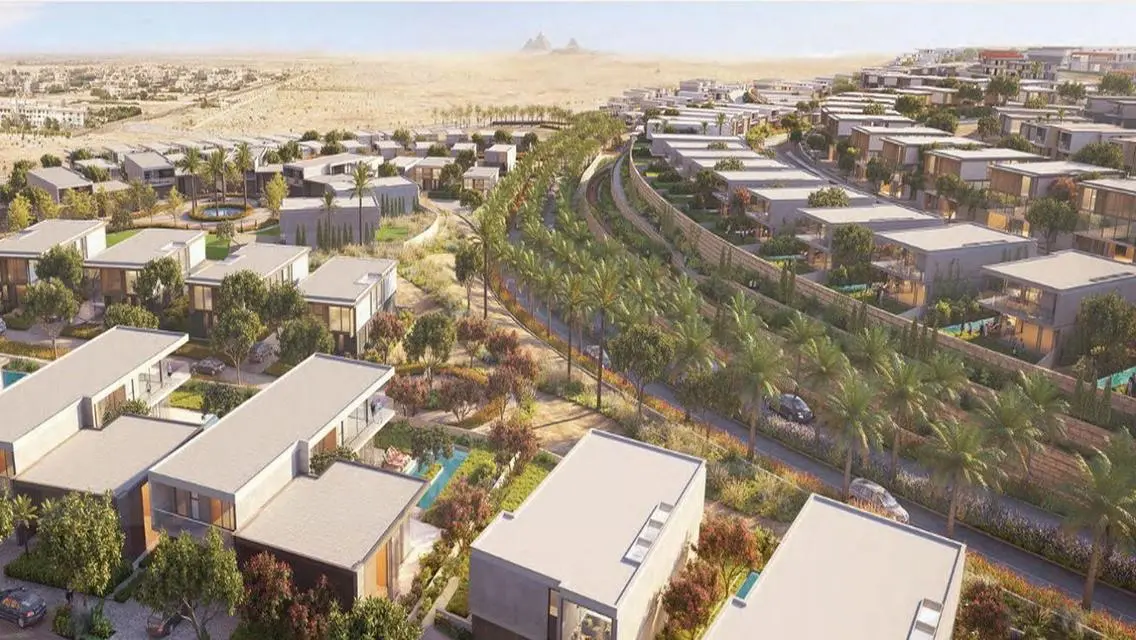 شقة متشطبة فى سوان ليك بجانب بى اكس ونيو جيزة