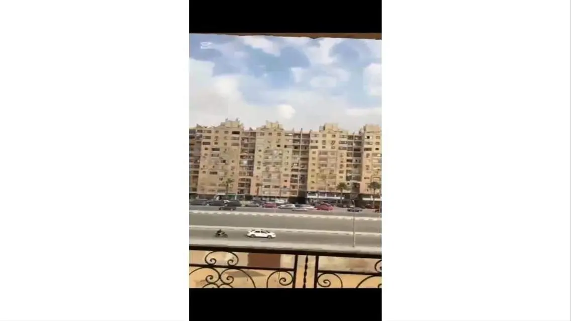 شقه للبيع في الشطر الثامن زهراء المعادي فيو امامي