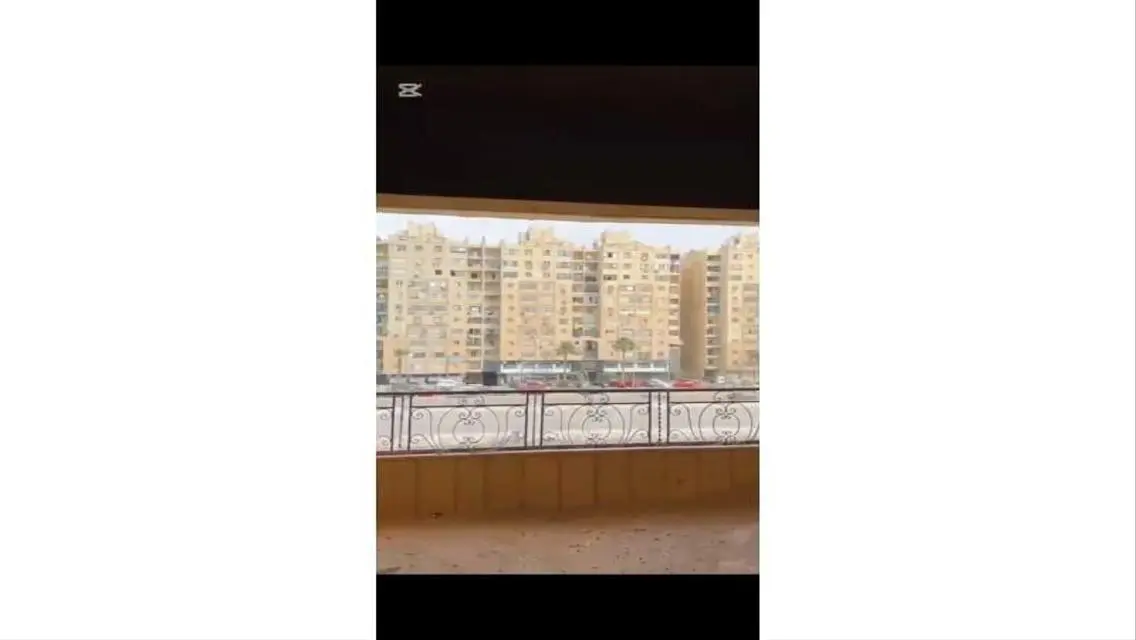 شقه للبيع في الشطر الثامن زهراء المعادي فيو امامي