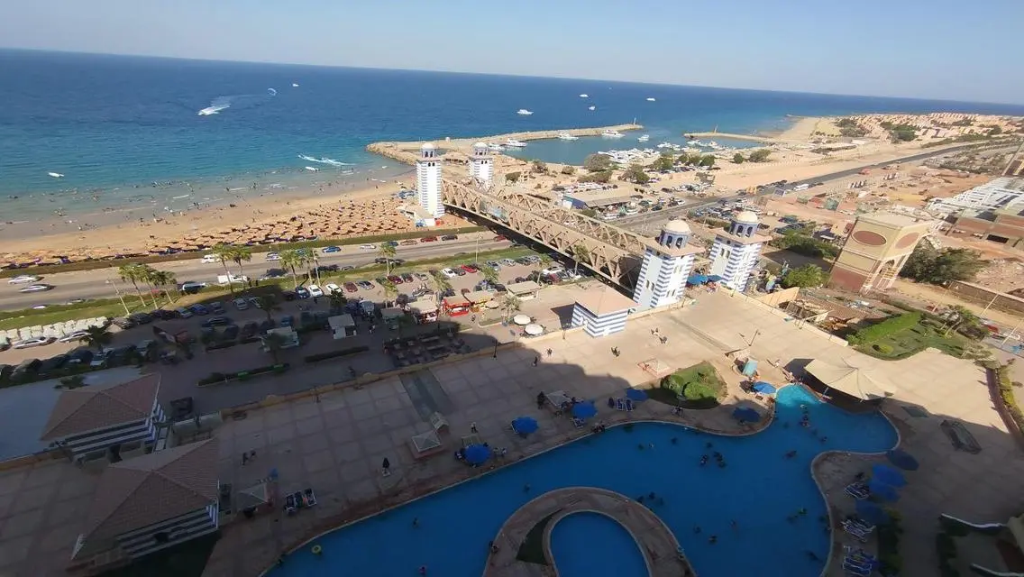 شاليه سي فيو للايجار في ابراج بورتو السخنة اهرامات
