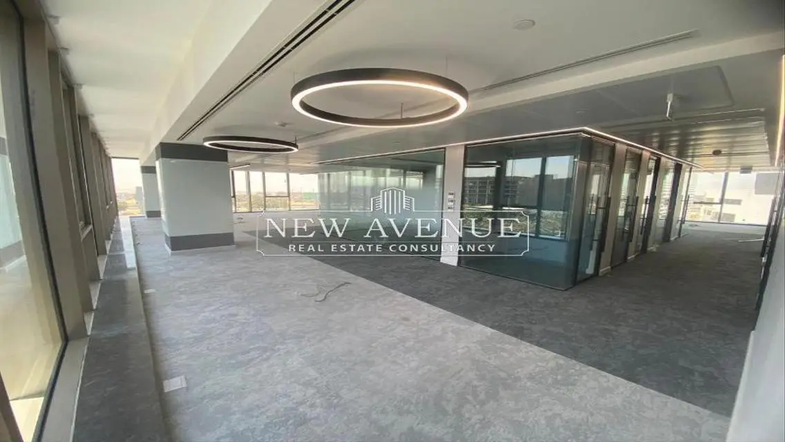 Fully finished office in 5A for rent 1156sqm