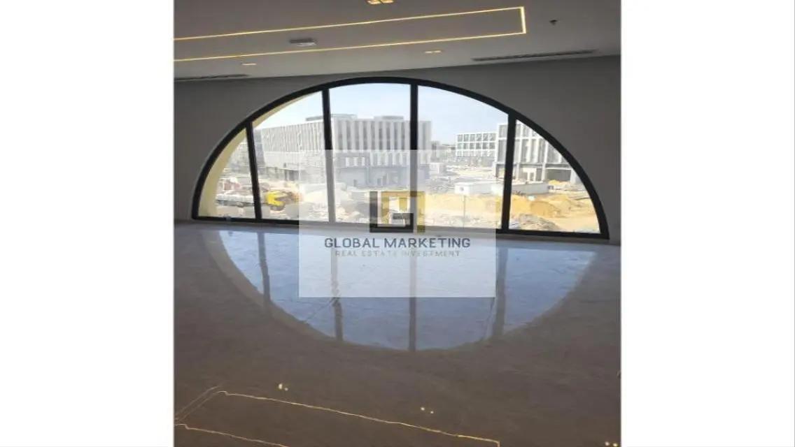 Office 135m fully finished for rent in Mivida