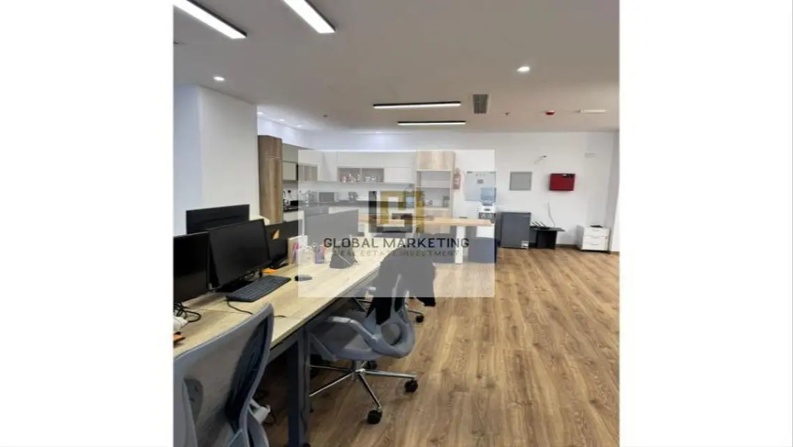 Office 136m fully finished for rent in Mivida