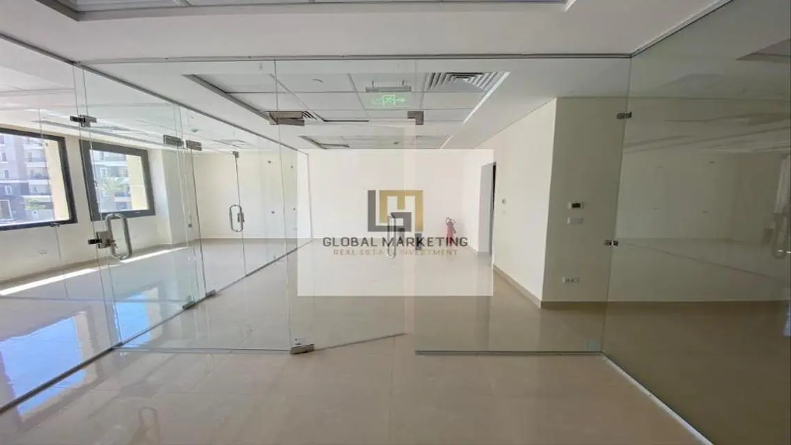 Office 108m fully finished for rent in Mivida