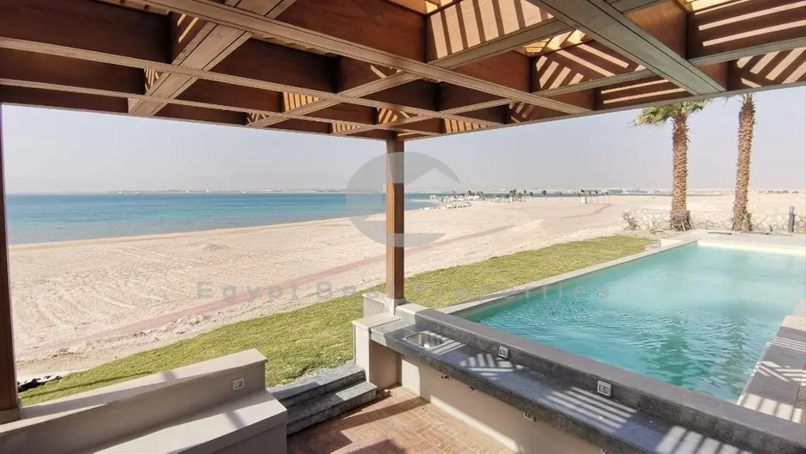 شاليه على اللاجون مباشرة مع زيرو مقدم تشطيب كامل