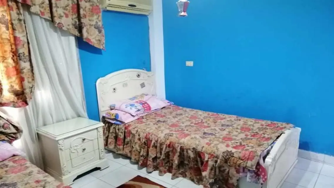 شقة جاهزه للسكن107م فى المرحلة التالتة فيو جاردن