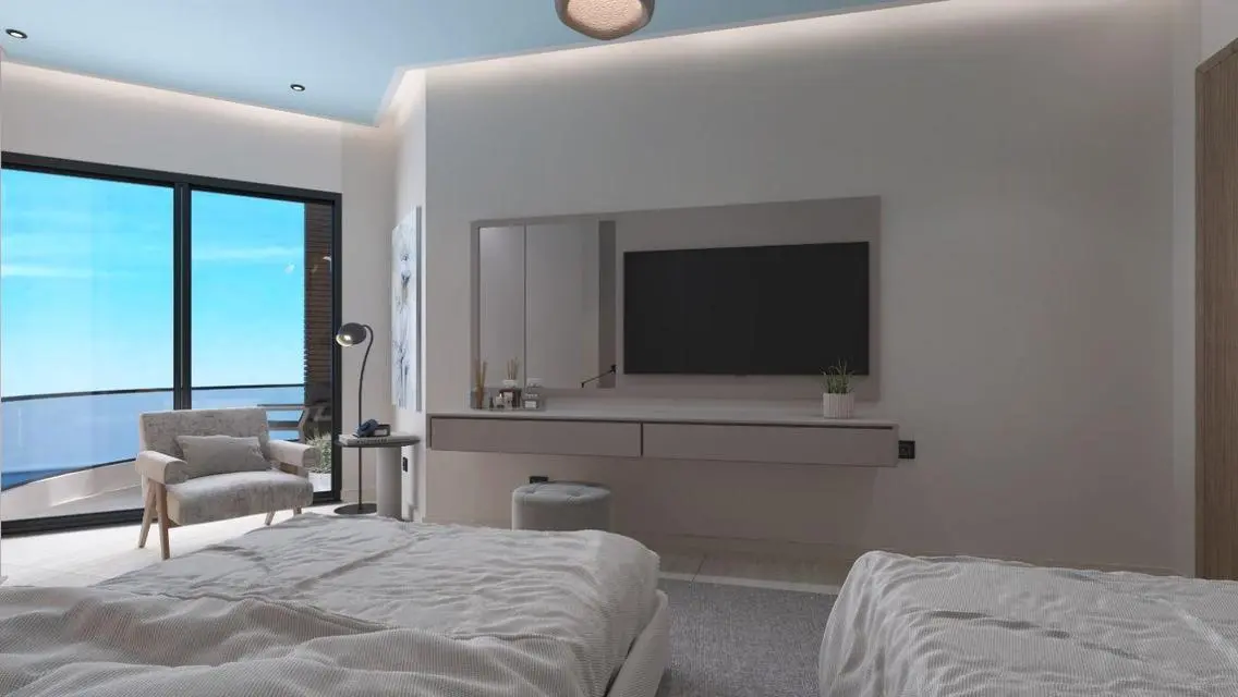 Luxury Sea View 3-Bedroom Apartment in Hurghada