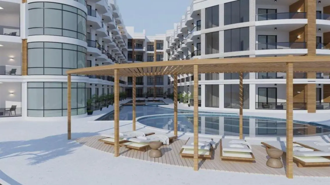 Luxury Sea View 3-Bedroom Apartment in Hurghada