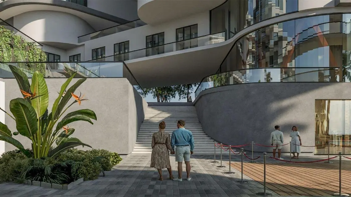 Studio 35m Sea view with 385.000 down payment