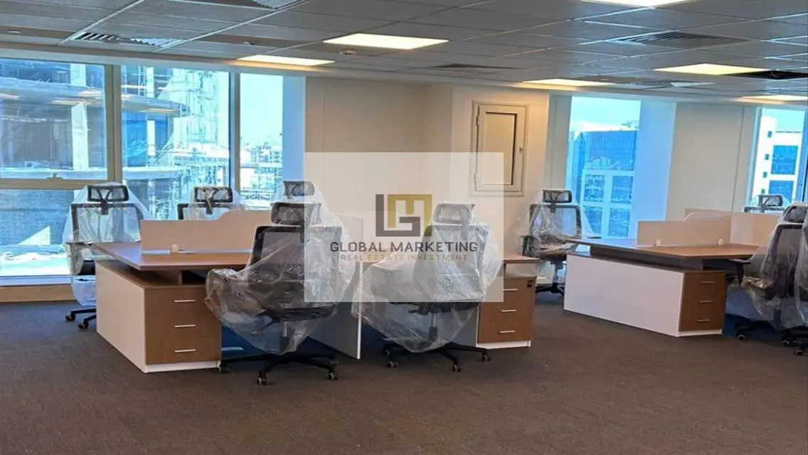 office 790m for rent in Teseen 5th Settlement