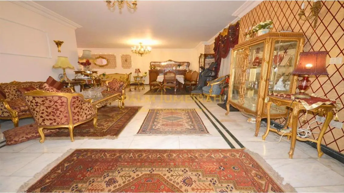شقة للبيع بالفرش 280 م رشدي (شارع سوريا) فيو البحر