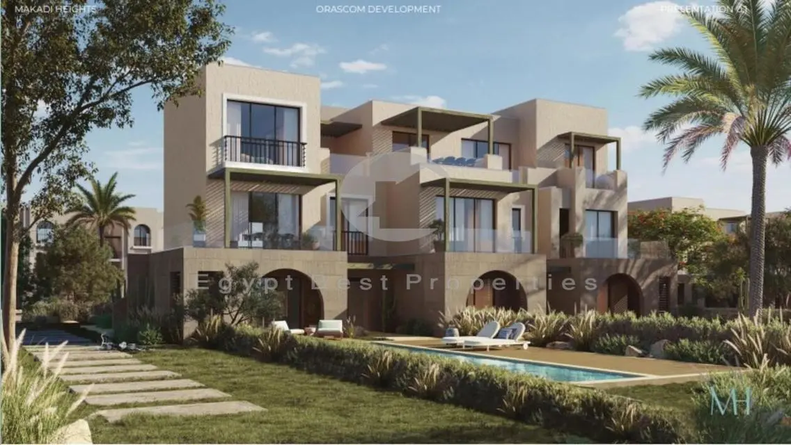 شقةباربع غرف نوم تشطيب كامل على لاند سكيب فيو