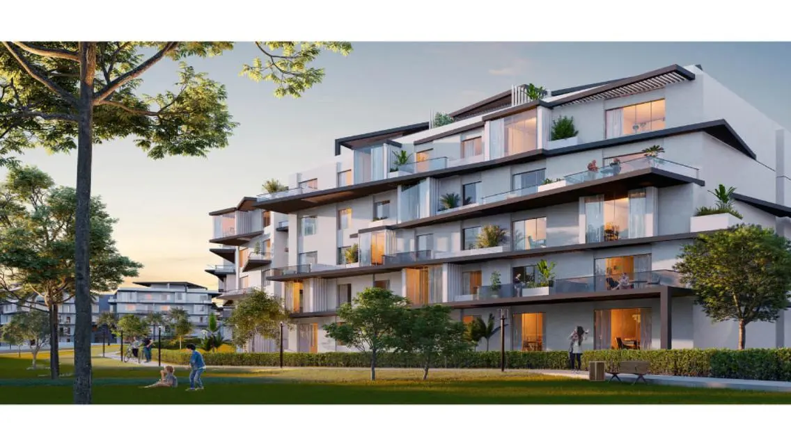 Apartment with garden for sale in Sky Condos 