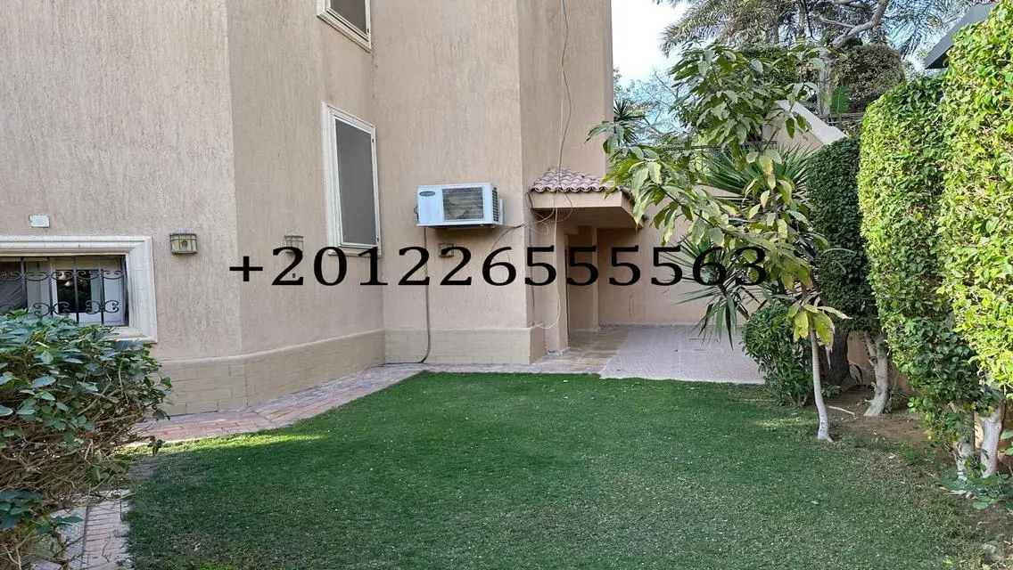 Ground Floor with Garden For Rent Katameya Heights