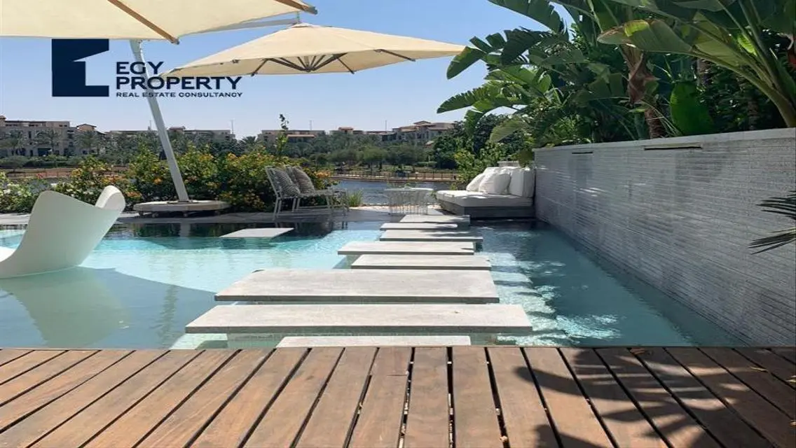Furnished Villa Direct On Lagoon with private pool