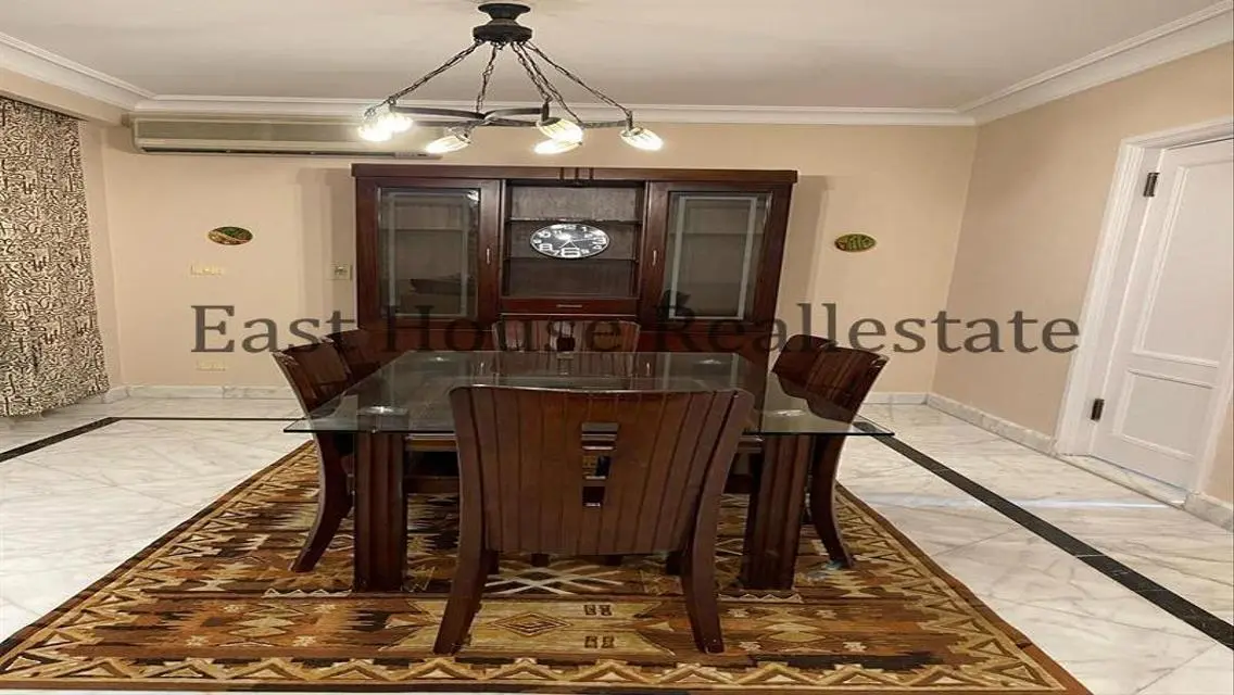 Apartment for rent furnished in Al Rehab 155m,