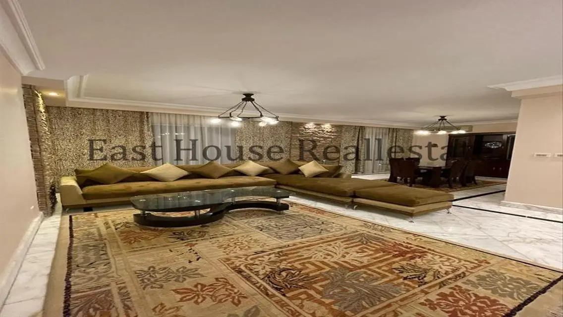 Apartment for rent furnished in Al Rehab 155m,