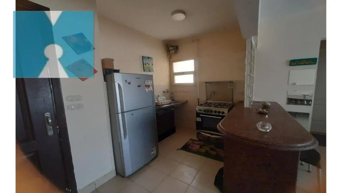 Furnished apartment courtyard view, rent mostakbal