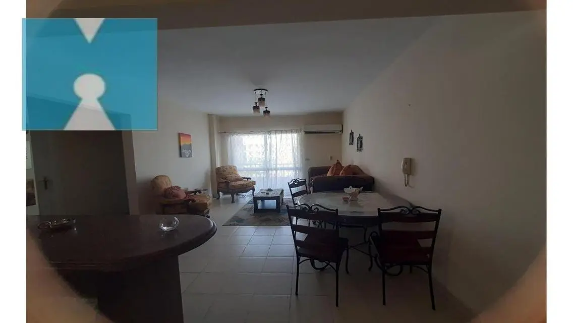 Furnished apartment courtyard view, rent mostakbal