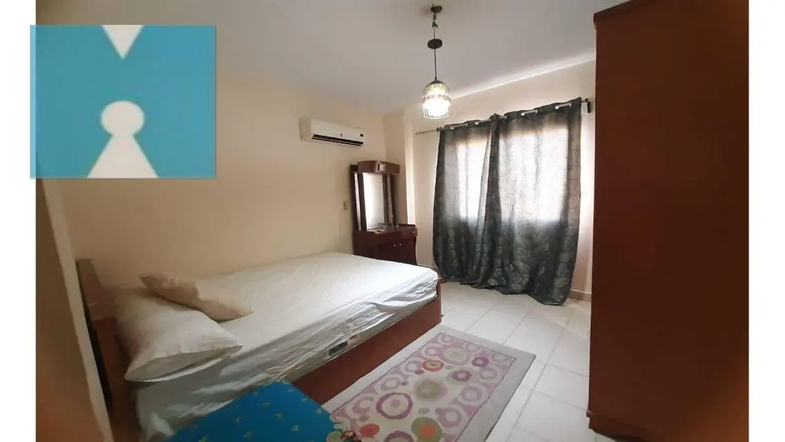 Furnished apartment courtyard view, rent mostakbal