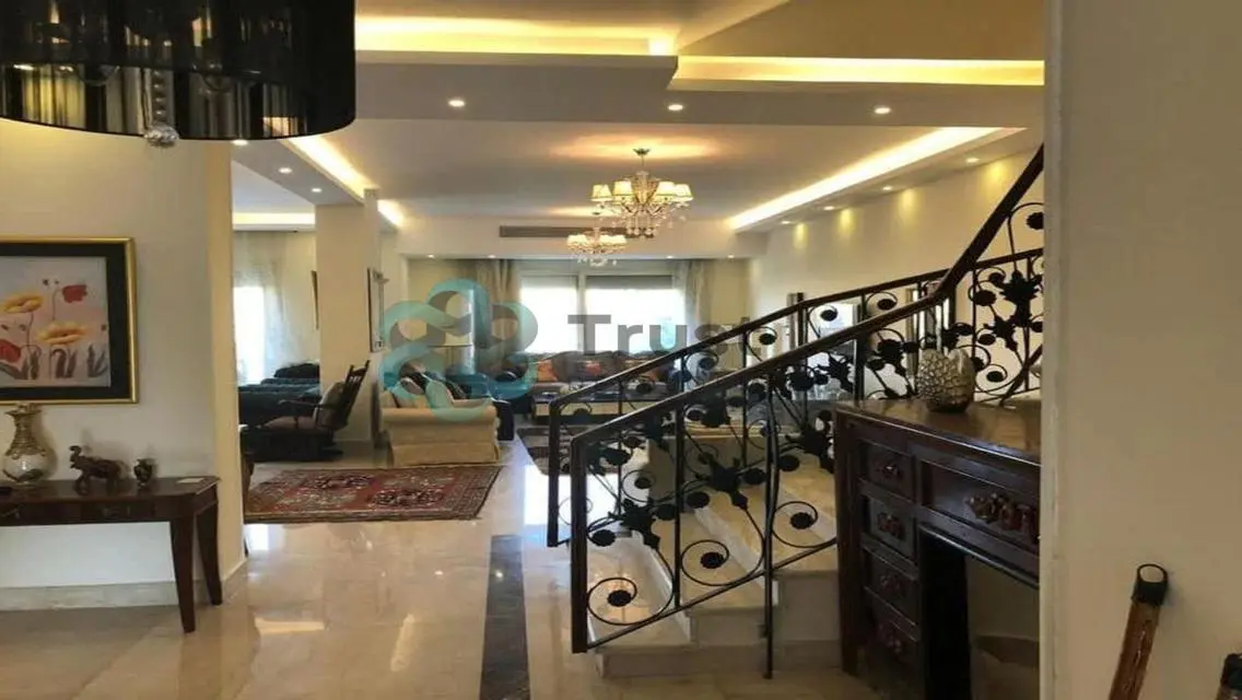 توين هاوس مفروش للايجار في كمبوند بالم هيلز -بامبو