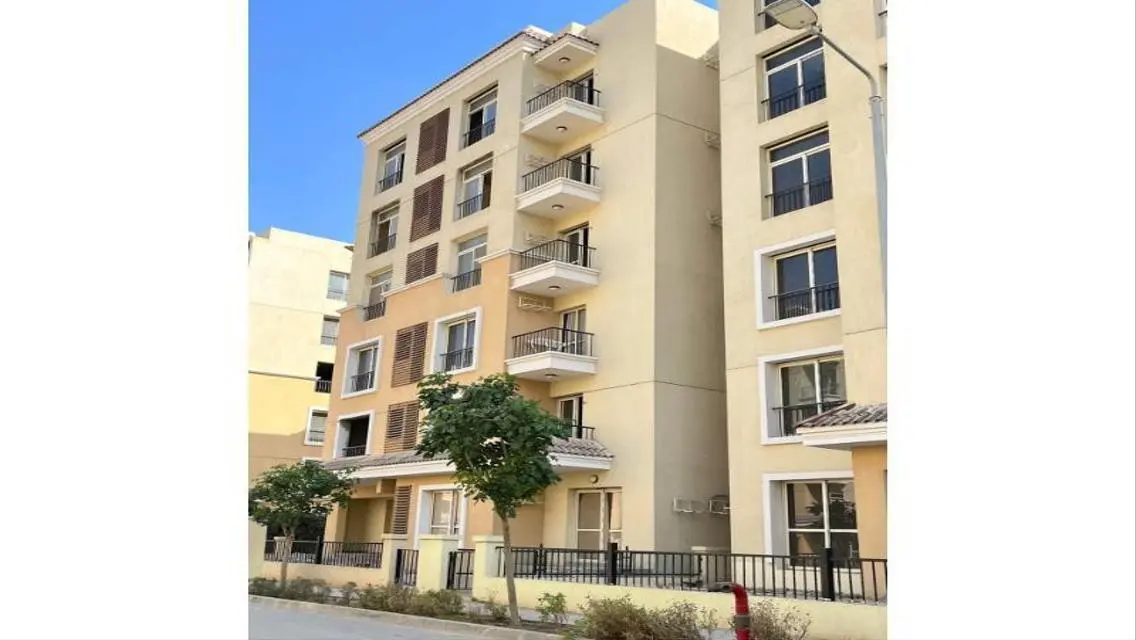 Own studio 69m + garden ,DP 495K near Madinaty