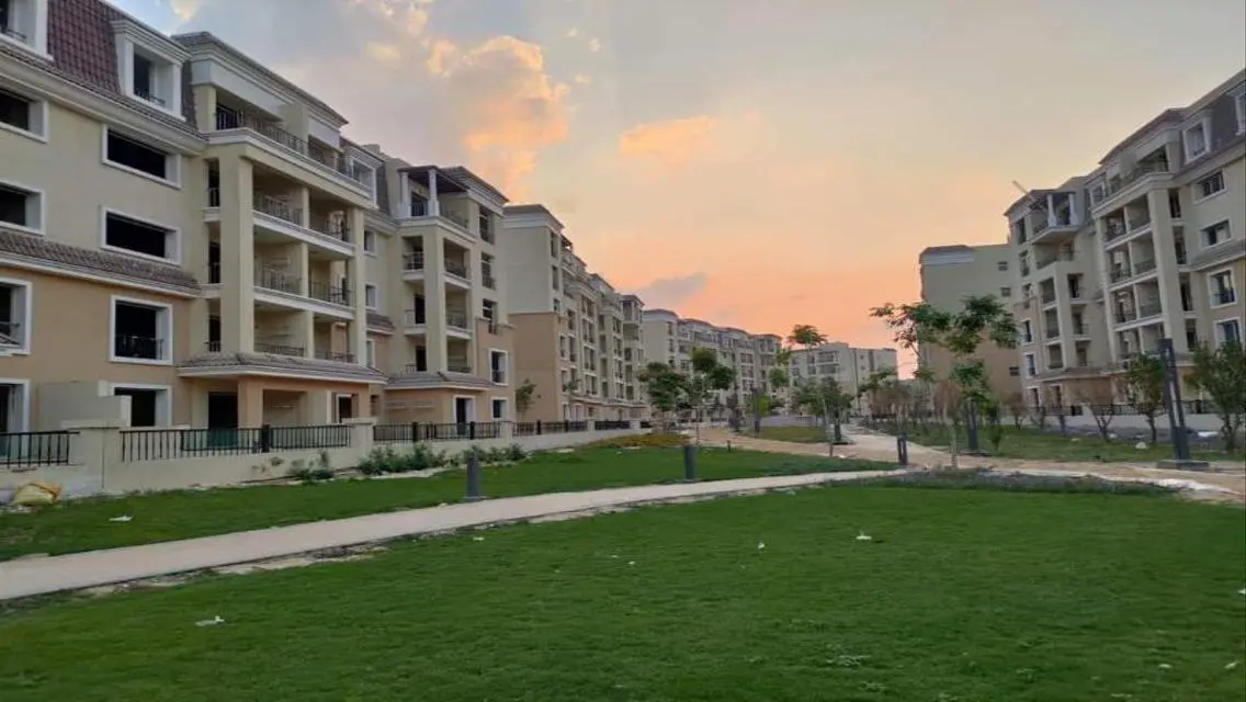 Own studio 69m + garden ,DP 495K near Madinaty