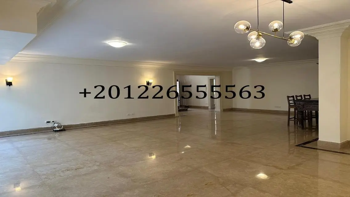 Ground floor with garden for rent Katameya Heights