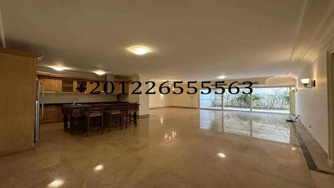 Ground floor with garden for rent Katameya Heights