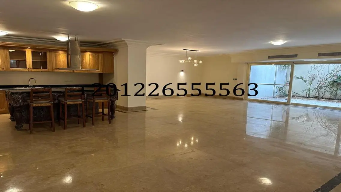 Ground floor with garden for rent Katameya Heights