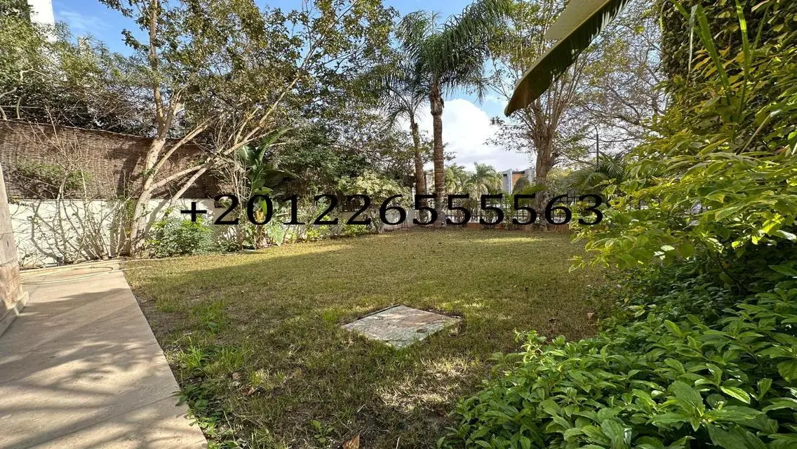Ground floor with garden for rent Katameya Heights