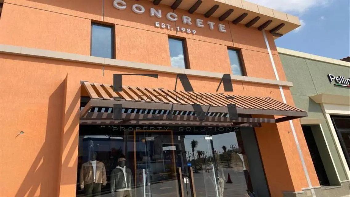 Retail for sale in open air mall madinaty